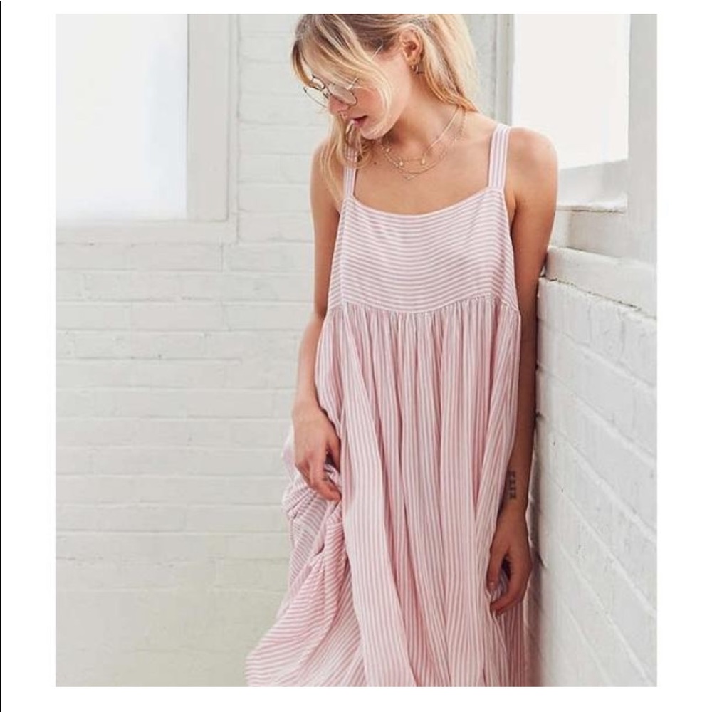 Kimchi blue midi striped dress